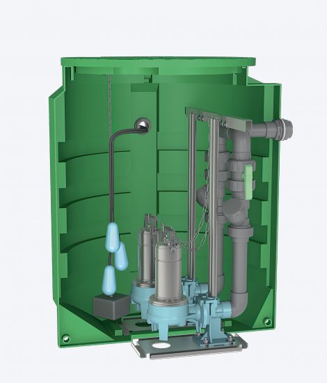 Poste de relevage Calidouble