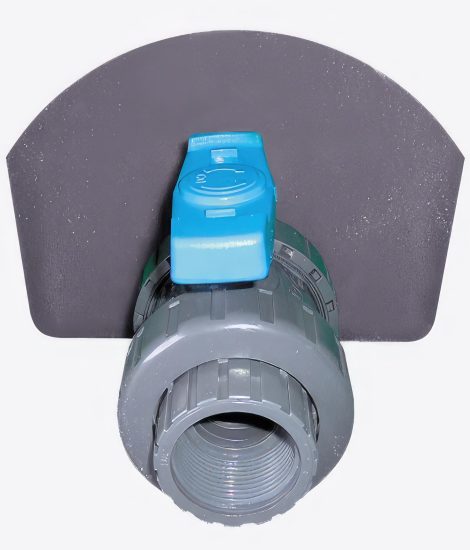 Vanne PVC 1/4 de tour