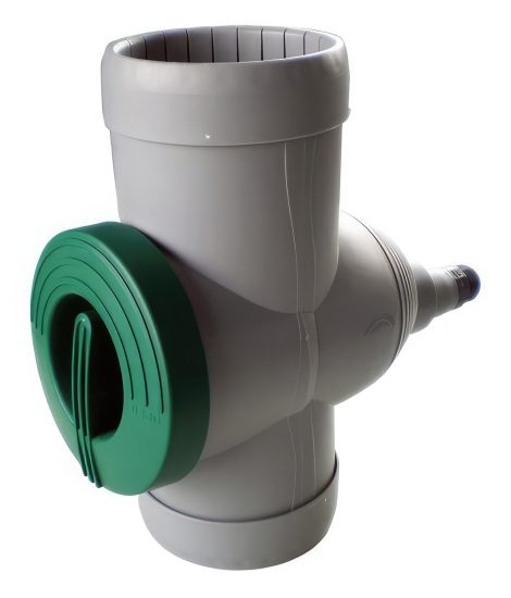 Filtre à gouttière autonettoyant