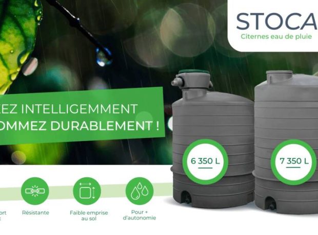 Optimisez la gestion de vos ressources en eau avec les nouvelles citernes de PROCAP en 6350 et 7350 litres